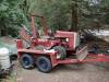 1988 Ditch Witch Trencher on Trailer