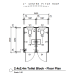 2.4x2.4 Metre Ablution Block