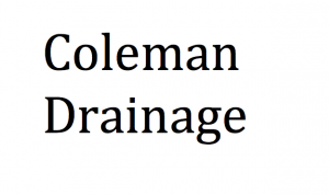 Coleman Drainage