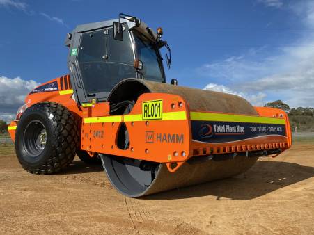 6 - 10 Tonne Padfoot Roller for hire