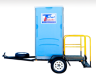 Trailer Mounted Portable Toilet