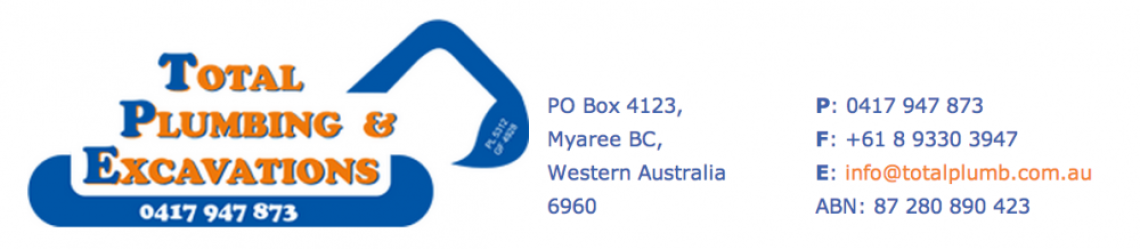 Total Plumbing & Excavations