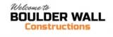 Boulder Wall Construction