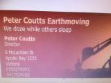 Peter Coutts Earthmoving