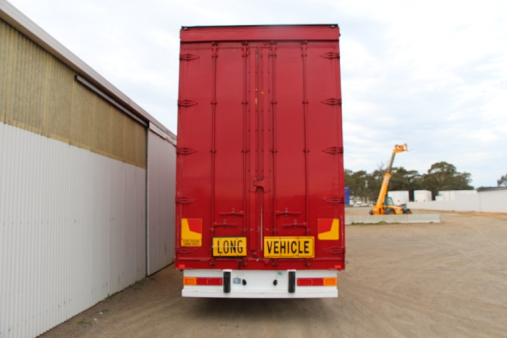 1998 Freighter 36 Pallet Drop Deck Curtainsider B Double Set
