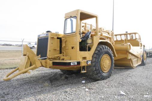 Caterpillar 627B Scraper for hire