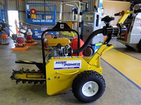 Crommelins T-4-LE Trencher Groundhog for hire