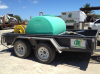 2 Tonne Tandem Trailer with 1,500 Litre Water Tank