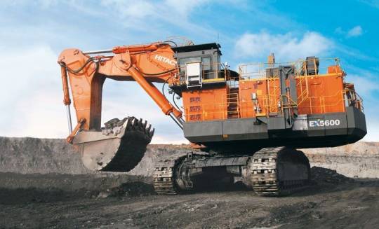 Hitachi EX5600 Excavator for hire