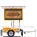 Solar powerered VMS, Single colour, 2730 x 1850mm