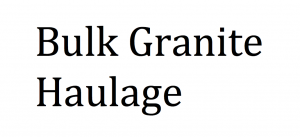Bulk Granite Haulage