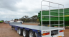 Freighter Drop Deck Tri Axle Semi Trailer