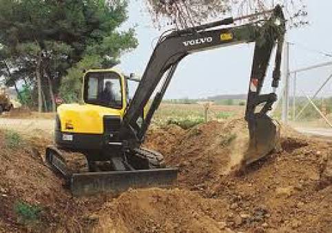 8.5 Tonne Volvo Excavator for hire