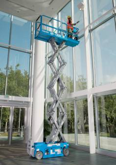 20 Ft. Scissor Lift- Electric 2x4 for hire
